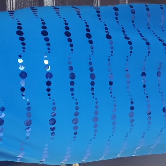 Blue Sparkle Tennis/Pickleball Dress - Picture 3 of 7